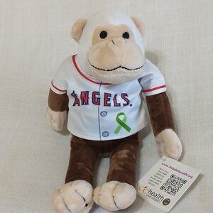 Los Angeles Angels Rally Monkey 2021 Mental Health Movement with green r…